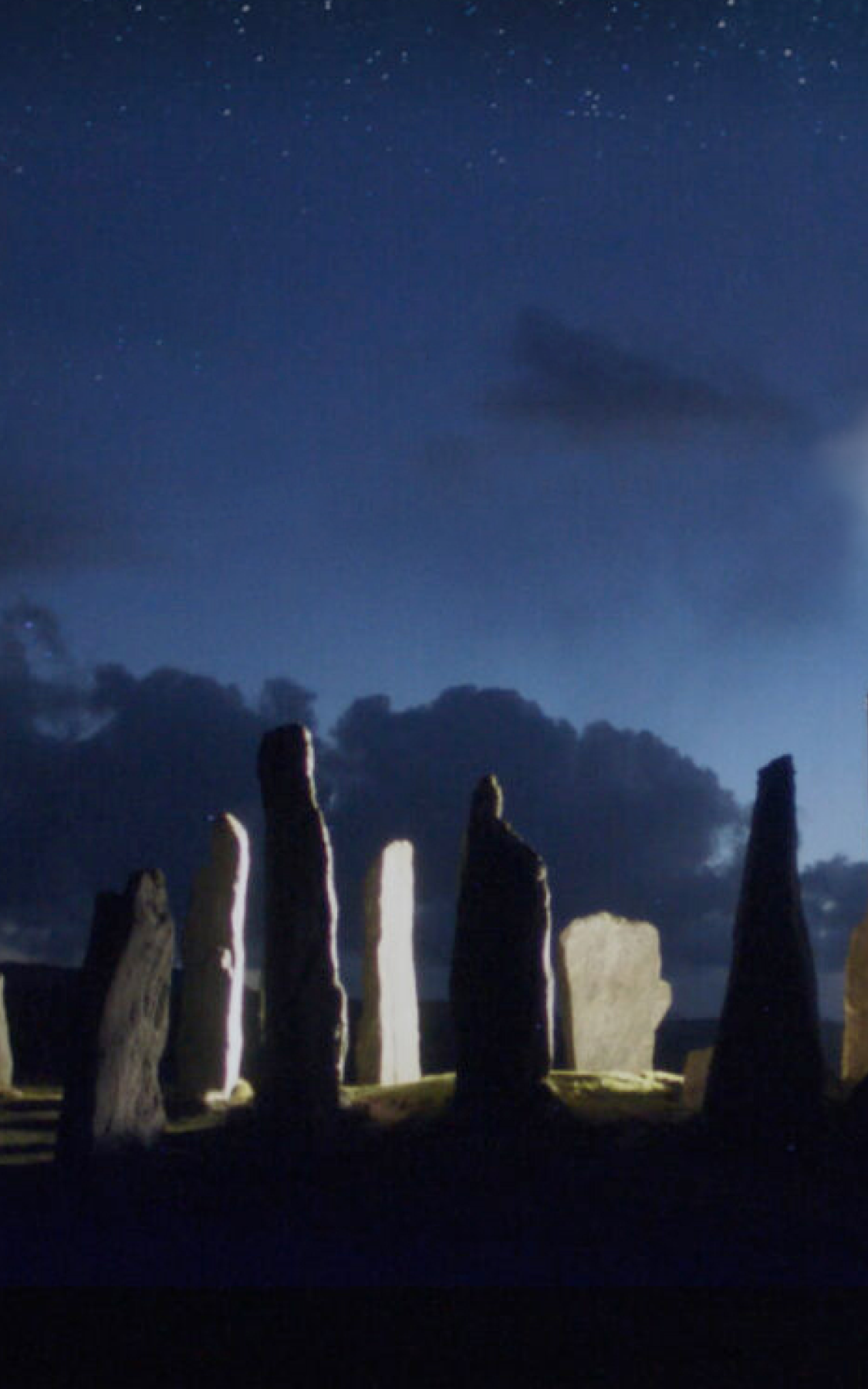 Scotland At Night Stone Circle