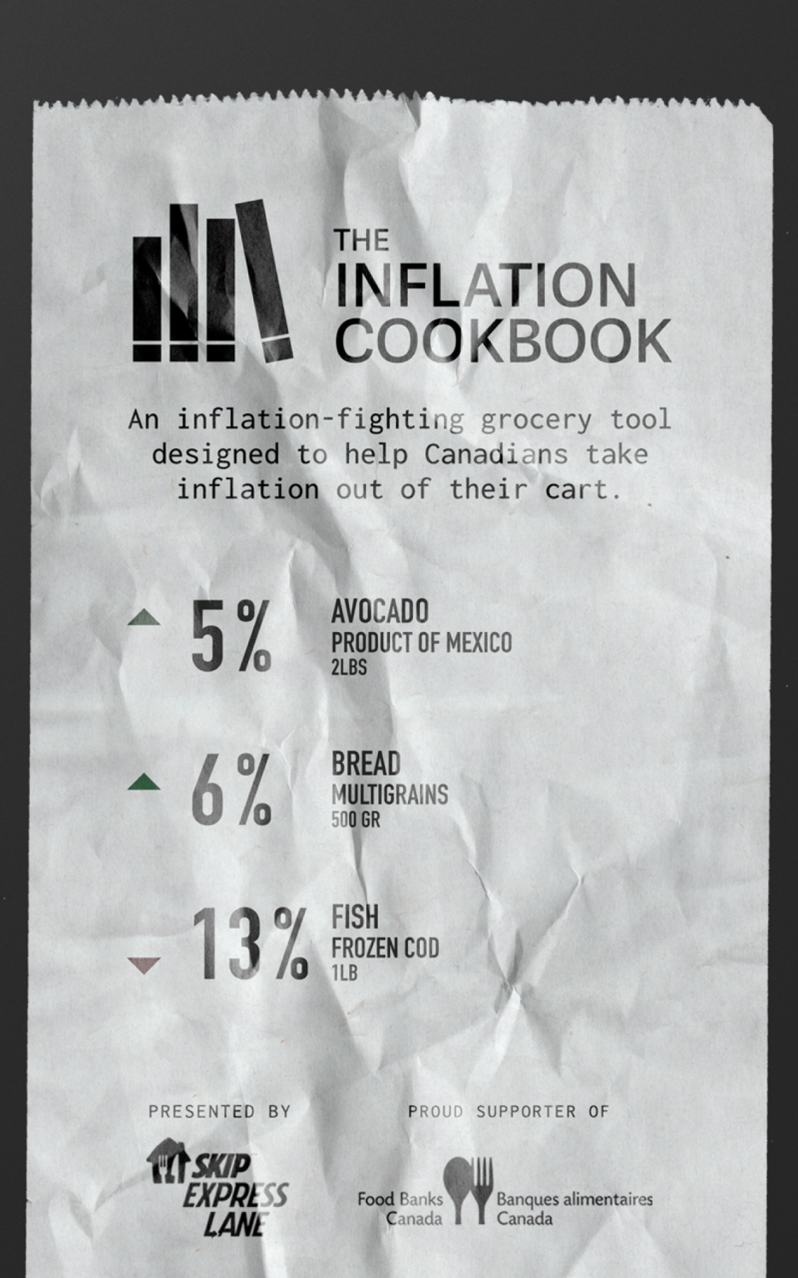 The Inflation Cookbook Receipt