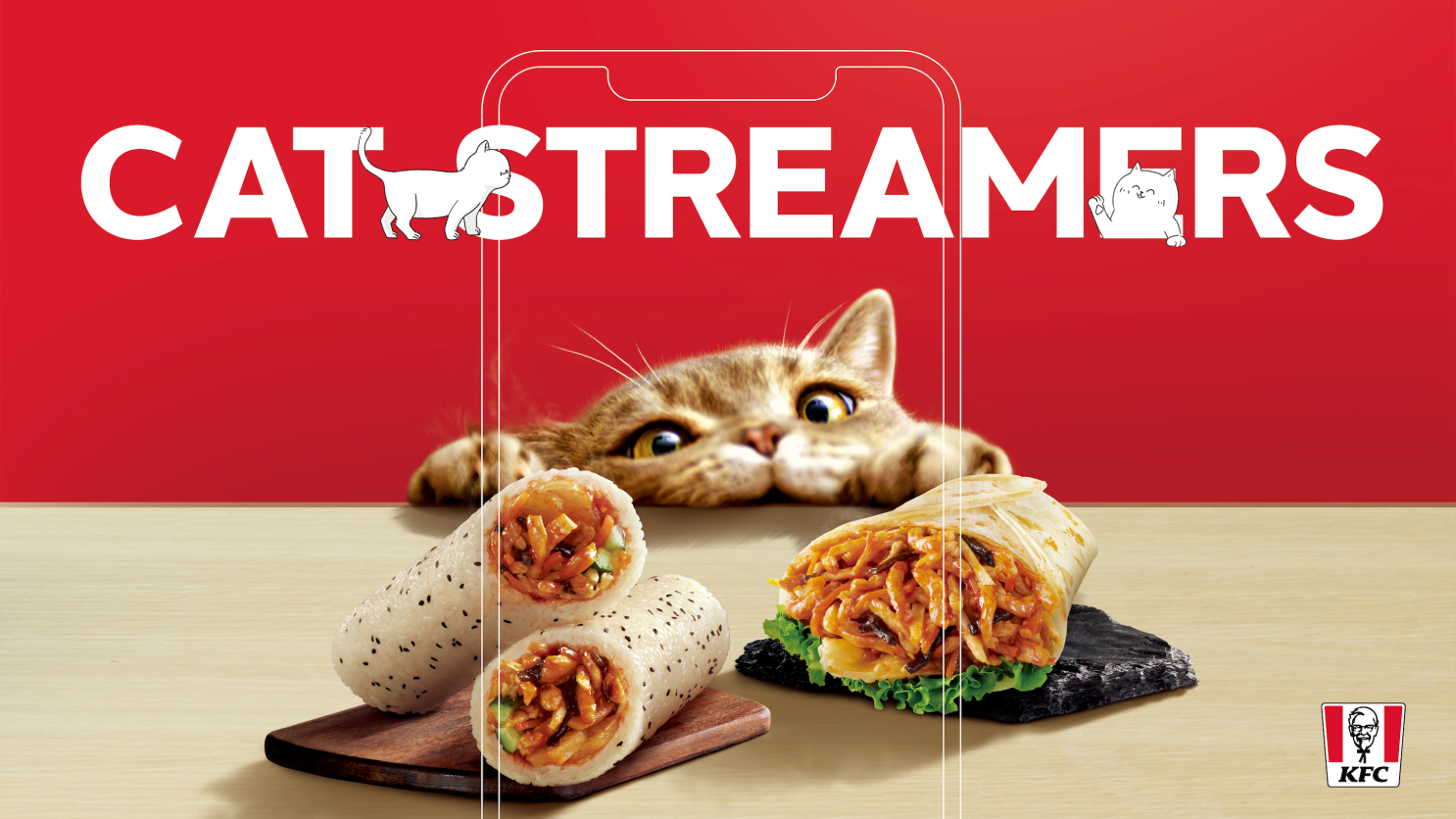 KFC Cat Streamers passes The Cat Test