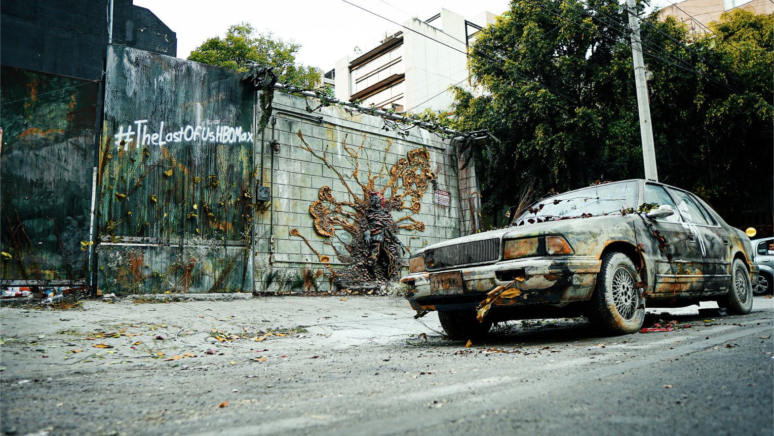 HBO's The Last Of Us Billboard Virtual Activation Street View