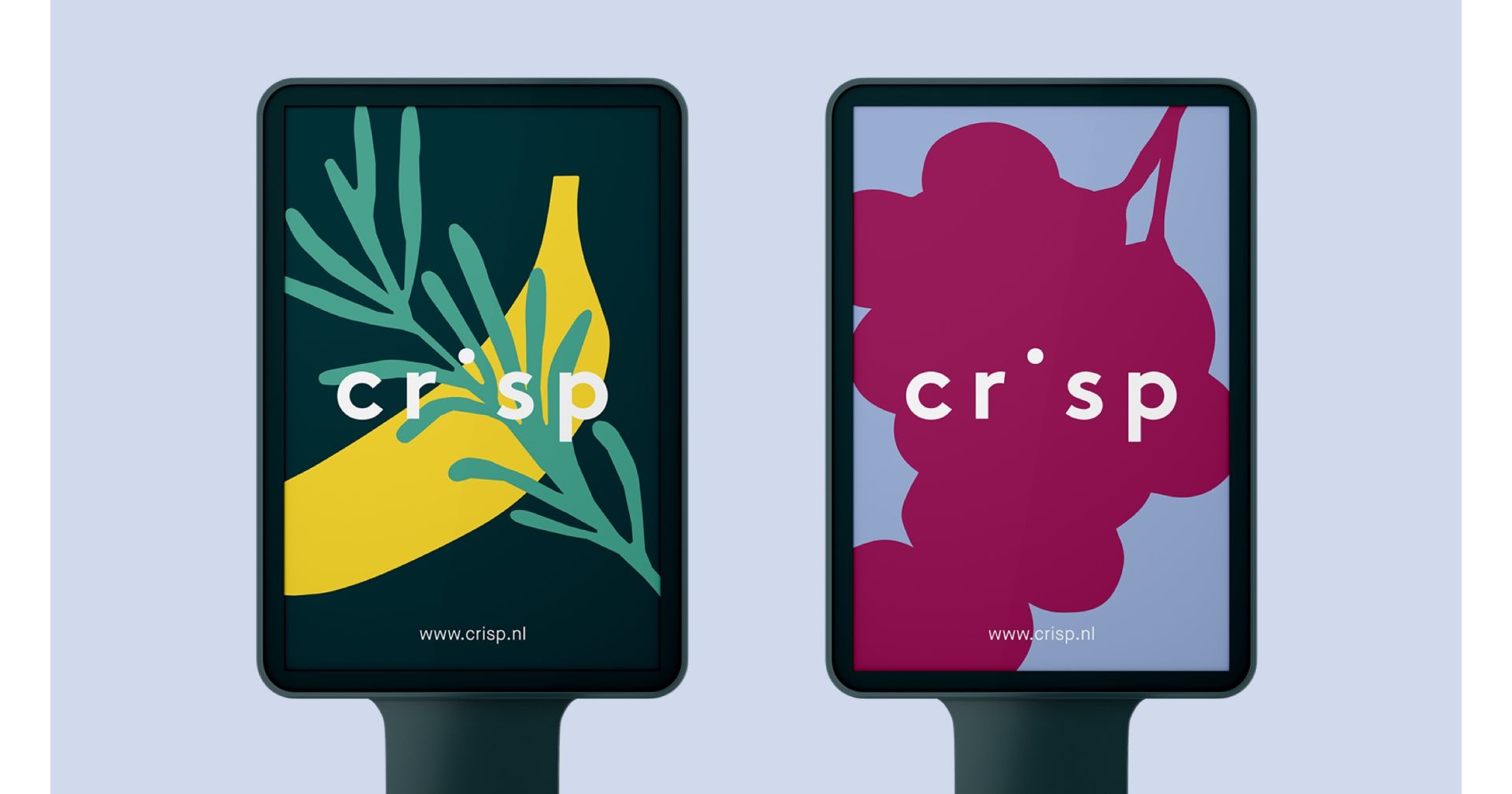 Crisp colourful graphic design