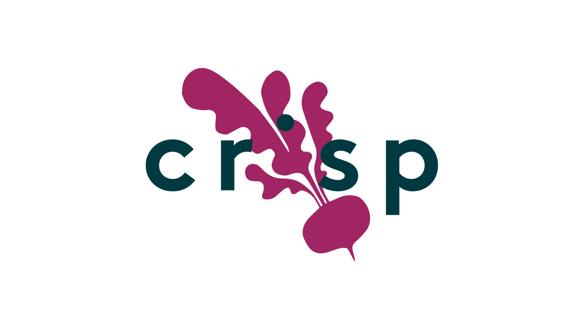 Crisp logo with beetroot