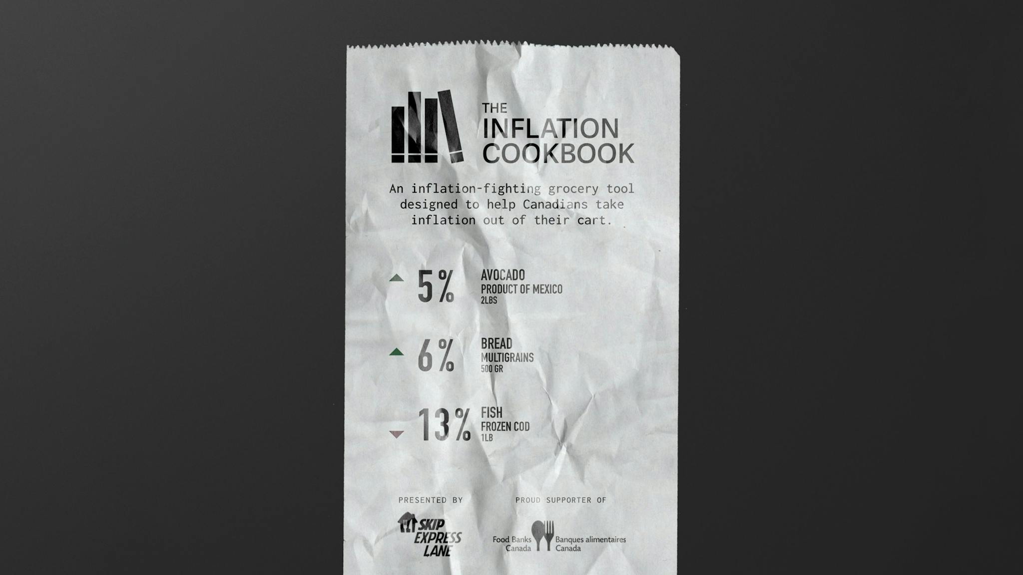 The Inflation Cookbook receipt