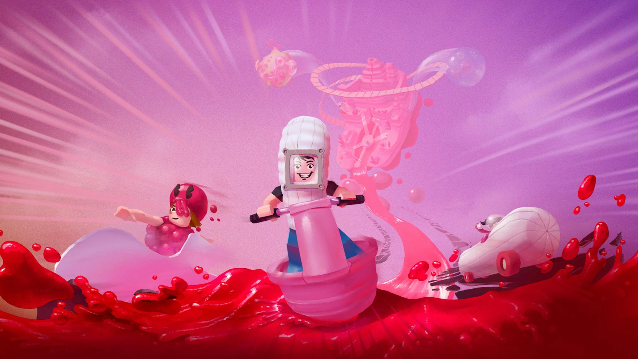V-Land video game about menstruation still image