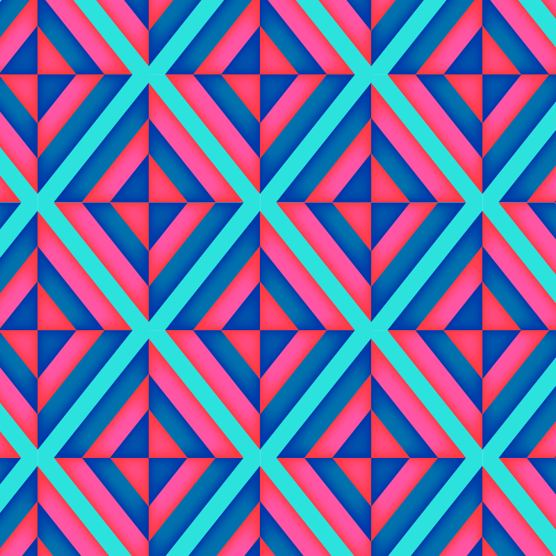 1980's inspired graphic design pink and blue